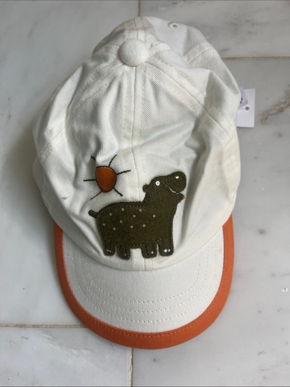 Baby Gap Kids Crram Hippo Cap, 18-24mos., NWT